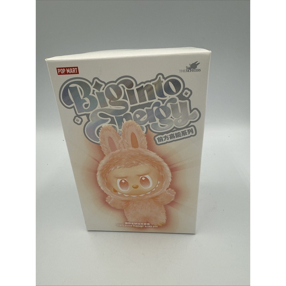 100% Authentic Pop Mart Labubu Monsters Big Into Energy Vinyl SEALED Blind Box
